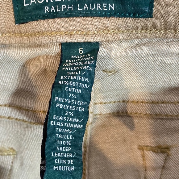 Ralph Lauren Jeans Brown Size 6 - Picture 3 of 5